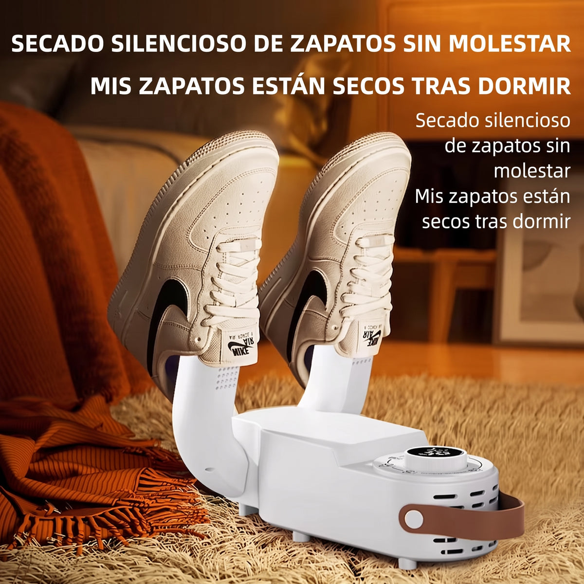 SECADOR INTELIGENTE Y DESODORIZANTE DE ZAPATILLAS