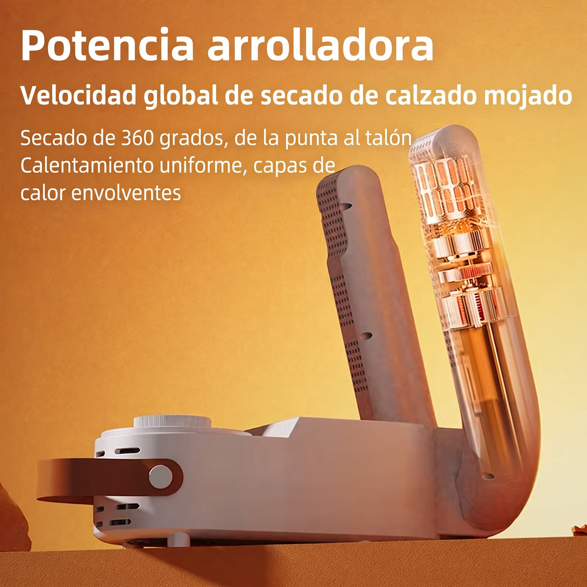 SECADOR INTELIGENTE Y DESODORIZANTE DE ZAPATILLAS
